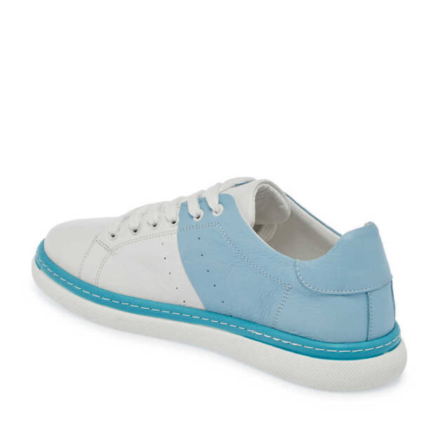 Beyaz Deri Kadın Sneaker - K24I1AY67339-Q5S - 2