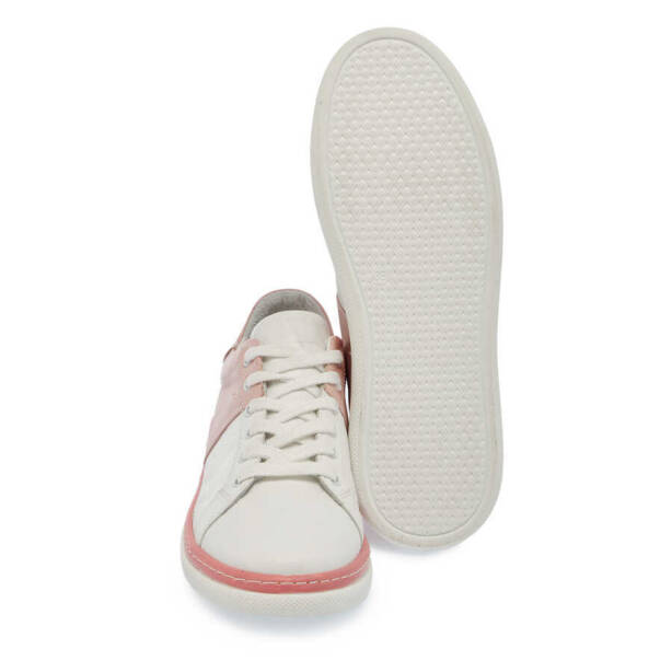 Beyaz Deri Kadın Sneaker - K24I1AY67339-T5O - Tergan