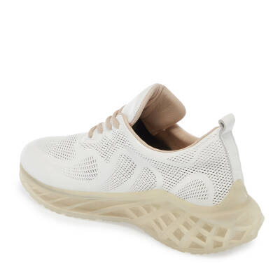  Beyaz Deri Kadın Sneaker - K24I1AY67343-A26 - 2