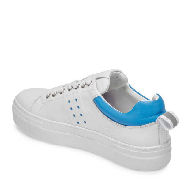 Beyaz Deri Kadın Sneaker - K24I1AY67387-Q5S - 2