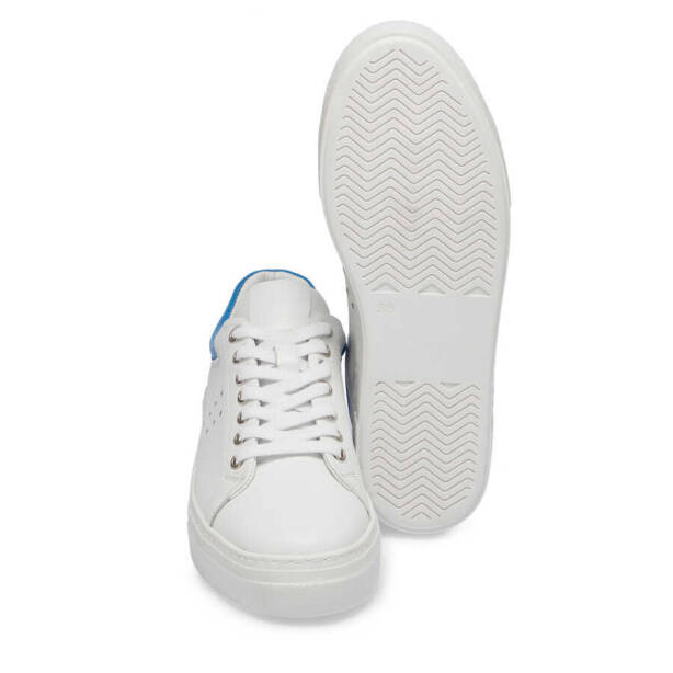 Beyaz Deri Kadın Sneaker - K24I1AY67387-Q5S - 4