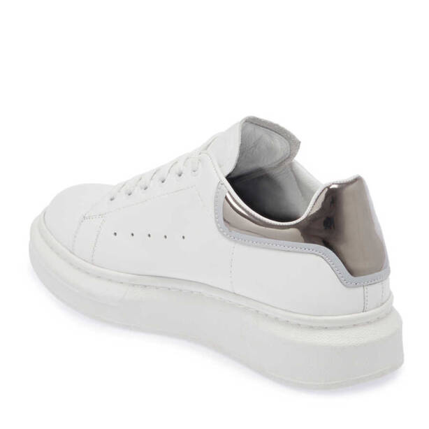 Beyaz Deri Kadın Sneaker - K24I1AY67484-L8Y - 2