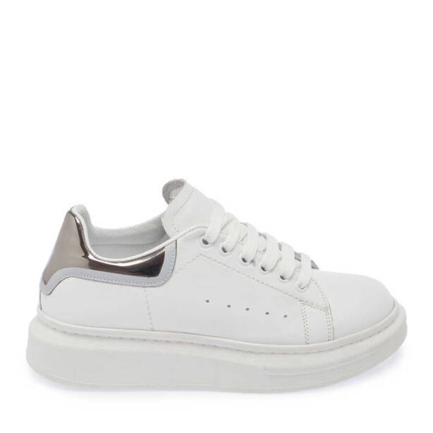Beyaz Deri Kadın Sneaker - K24I1AY67484-L8Y - 3