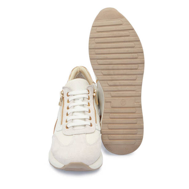 Beyaz Deri Kadın Sneaker - K25I1AY67941-A26 - 4