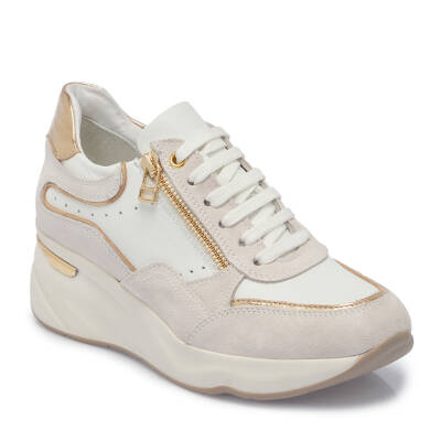 Beyaz Deri Kadın Sneaker - K25I1AY67943-A26 