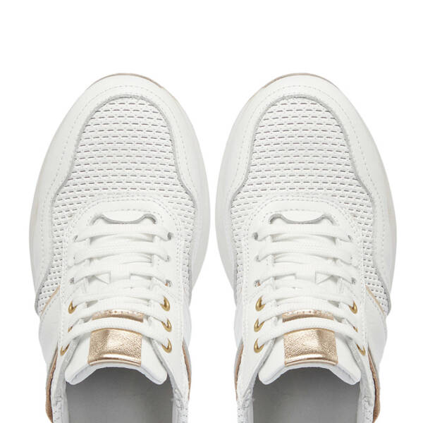 Beyaz Hakiki Deri Kadın Sneaker - K25I1AY67944-B64 - 5