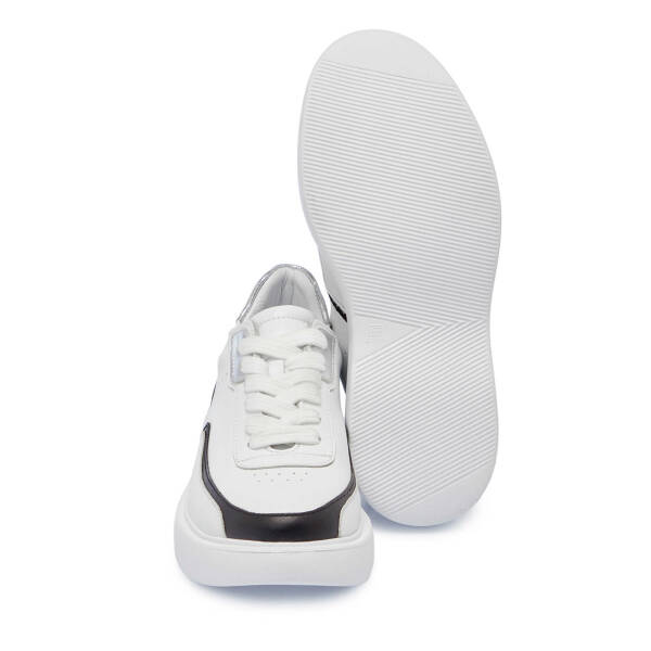 Beyaz Hakiki Deri Kadın Sneaker - K25I1AY67996-A26 - 4