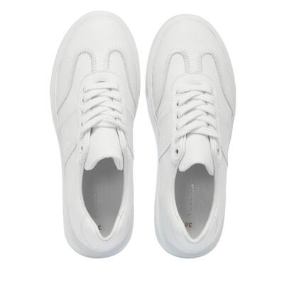 Beyaz Deri Kadın Sneaker - K25I1AY68021-A26 - 5