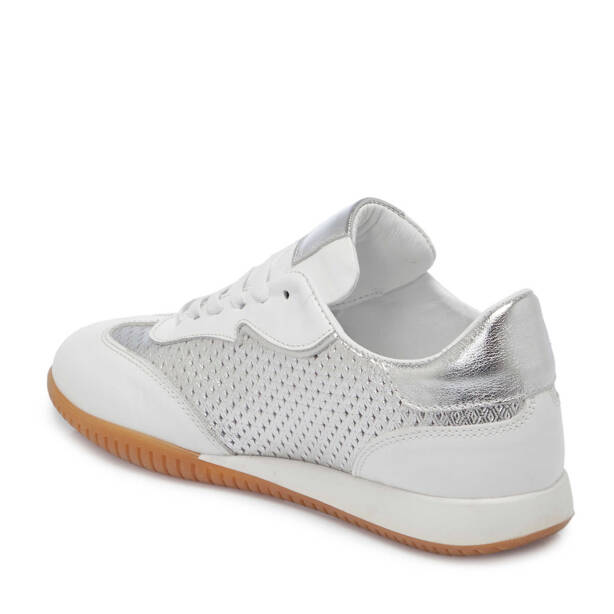 Beyaz Deri Kadın Sneaker - K25I1AY68030-A26 - 2