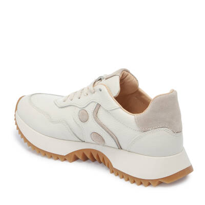 Beyaz Deri Kadın Sneaker - K25I1AY68036-N3O - 2