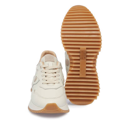Beyaz Deri Kadın Sneaker - K25I1AY68036-N3O - 4