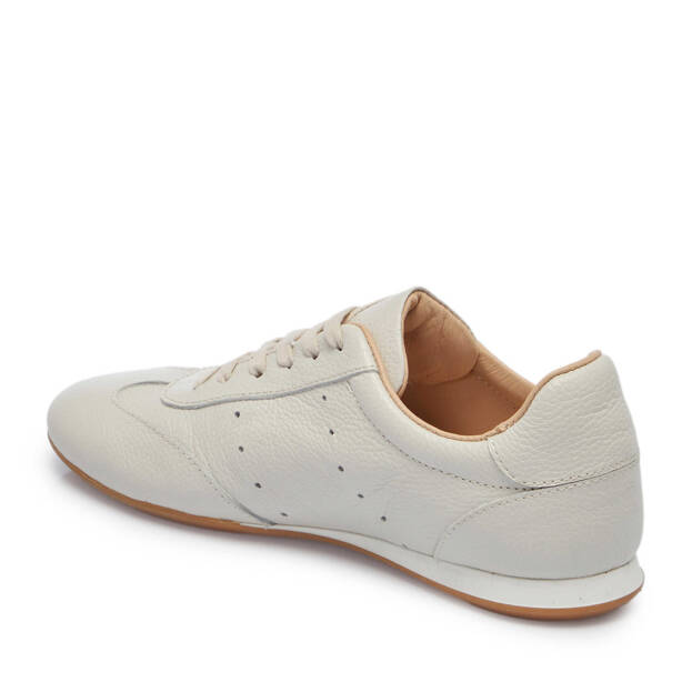 Beyaz Deri Kadın Sneaker - K25I1AY68037-N3O - Tergan