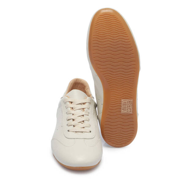 Beyaz Deri Kadın Sneaker - K25I1AY68037-N3O - Tergan