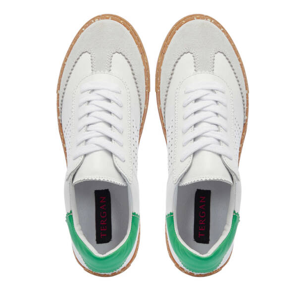 Beyaz Deri Kadın Sneaker - K25I1AY68119-M03 - 5