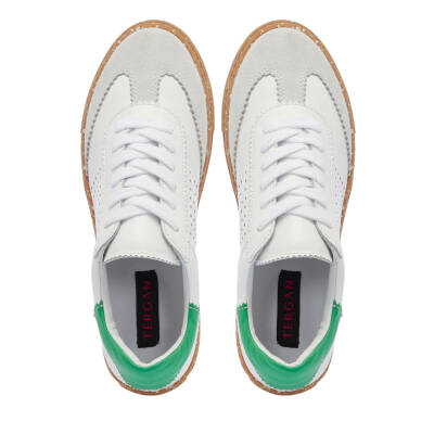 Beyaz Deri Kadın Sneaker - K25I1AY68119-M03 - 5