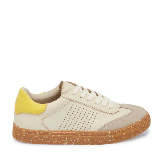 Beyaz Deri Kadın Sneaker - K25I1AY68119-Q8F - Tergan