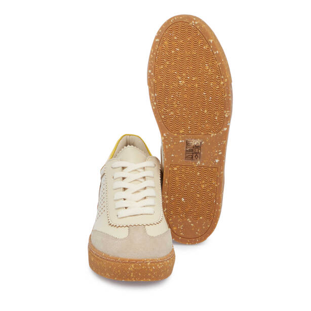 Beyaz Deri Kadın Sneaker - K25I1AY68119-Q8F - Tergan