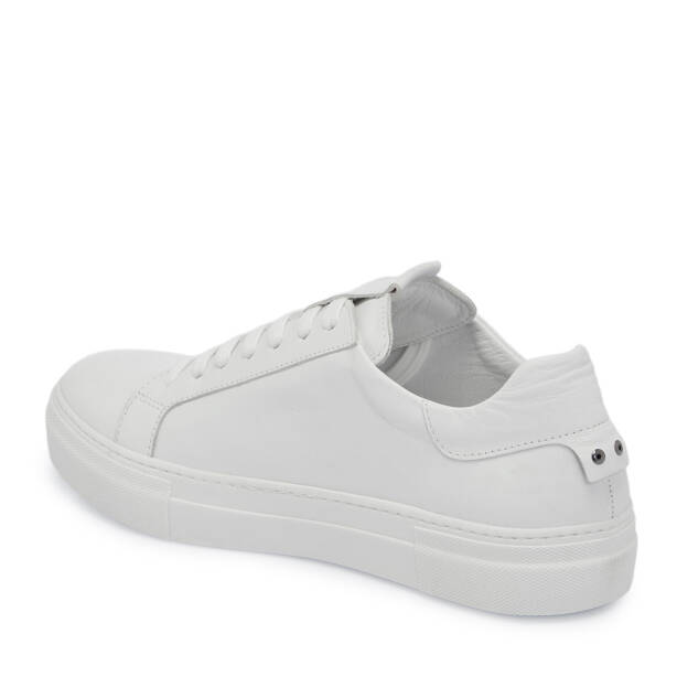 Beyaz Deri Kadın Sneaker - K25S1AY68368-A26 - 2