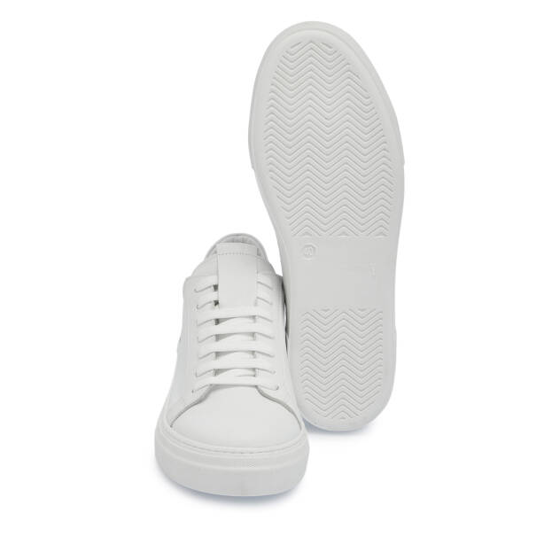 Beyaz Deri Kadın Sneaker - K25S1AY68368-A26 - 4