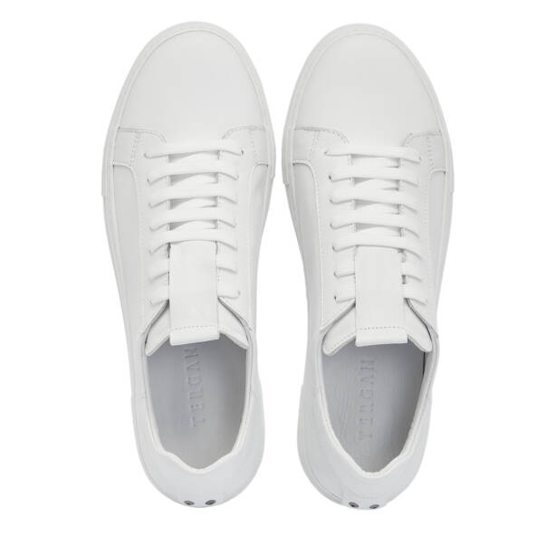Beyaz Deri Kadın Sneaker - K25S1AY68368-A26 - 5