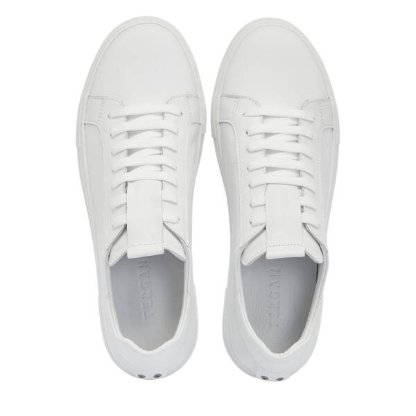 Beyaz Deri Kadın Sneaker - K25S1AY68368-A26 - 5