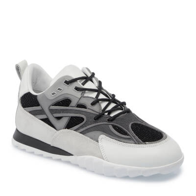 Beyaz Deri-Tekstil Kadın Sneaker - K25I1AY67899-T72 
