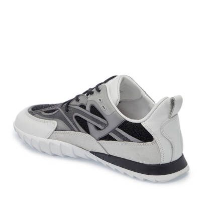 Beyaz Deri-Tekstil Kadın Sneaker - K25I1AY67899-T72 - 2