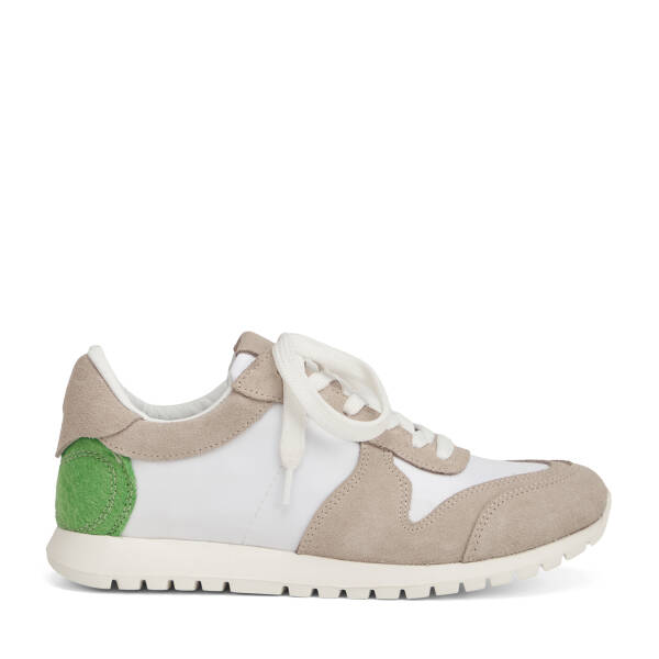 Beyaz Deri-Tekstil Kadın Sneaker - K26I1AY68647-V1Y - 1
