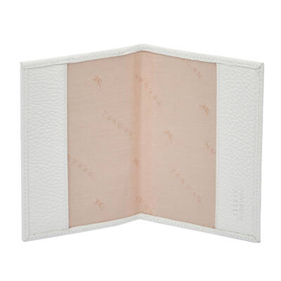 Beyaz Deri Unisex Pasaportluk - S1PS00001200-B69 - 2