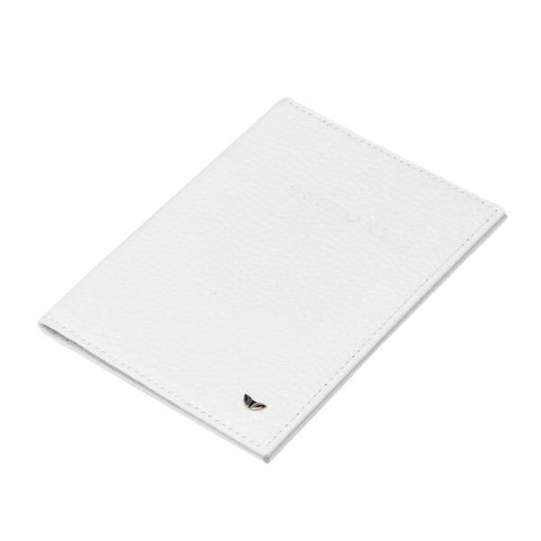 Beyaz Deri Unisex Pasaportluk - S1PS00001200-B69 - 1