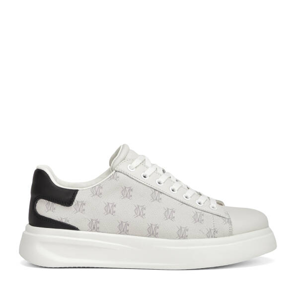 Beyaz Hakiki Deri Erkek Sneaker - E26I1AY57592-A26 - 1