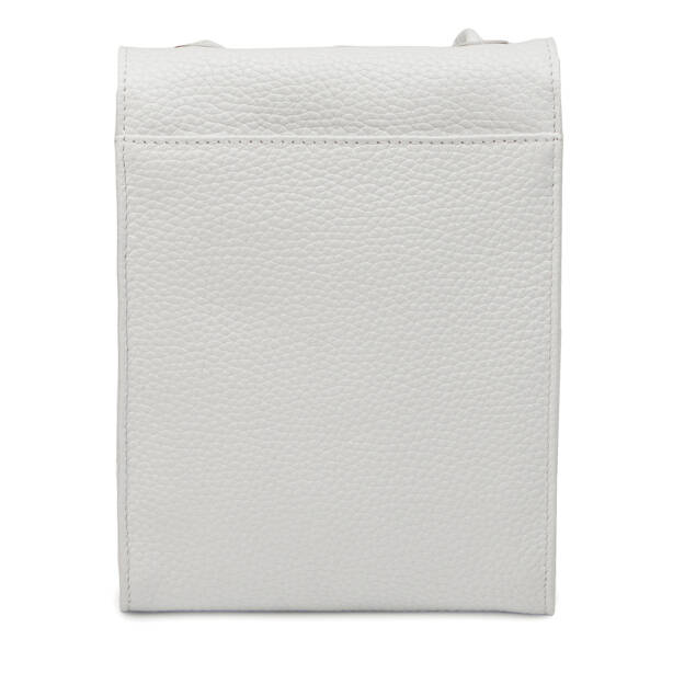 Beyaz Hakiki Deri Kadın Çapraz Askılı Çanta - S26Y1BC80168-B69 - 3