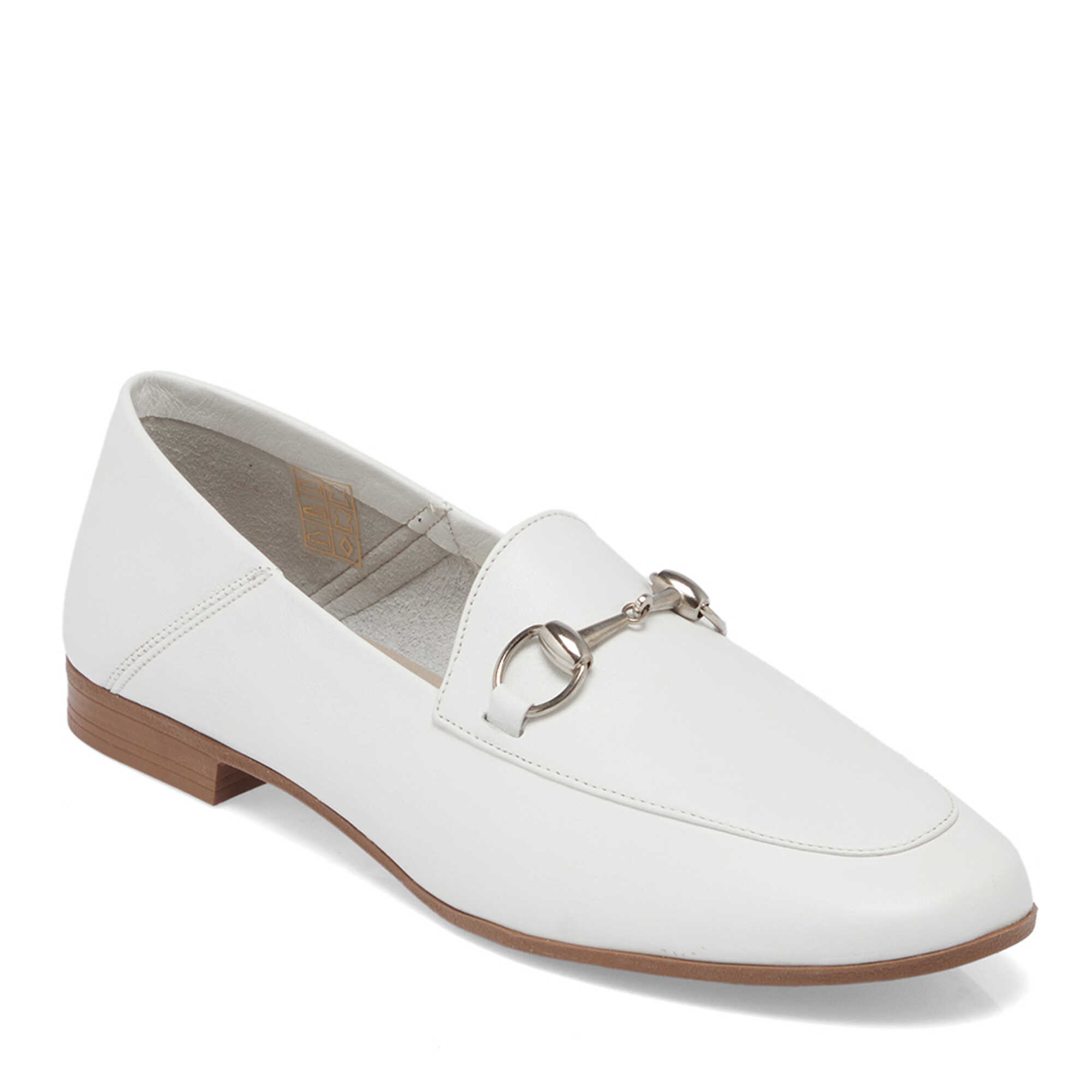 Beyaz Hakiki Deri Kadın Loafer - K26I1AY68408-A26