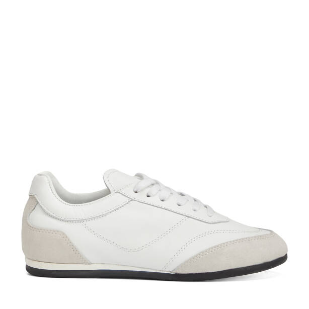 Beyaz Hakiki Deri Kadın Sneaker - K26I1AY68622-A26 