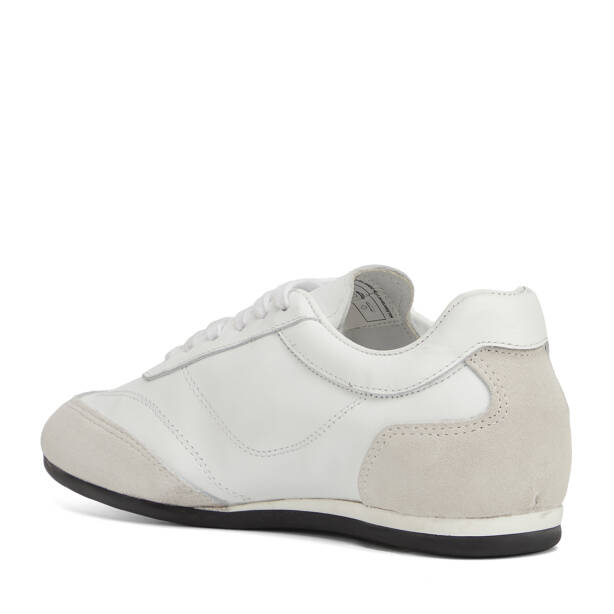 Beyaz Hakiki Deri Kadın Sneaker - K26I1AY68622-A26 - 4