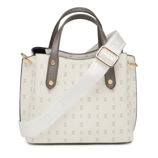 Beyaz Print Kadın Çapraz Askılı Çanta - S1WPR0000806-U1A - 3