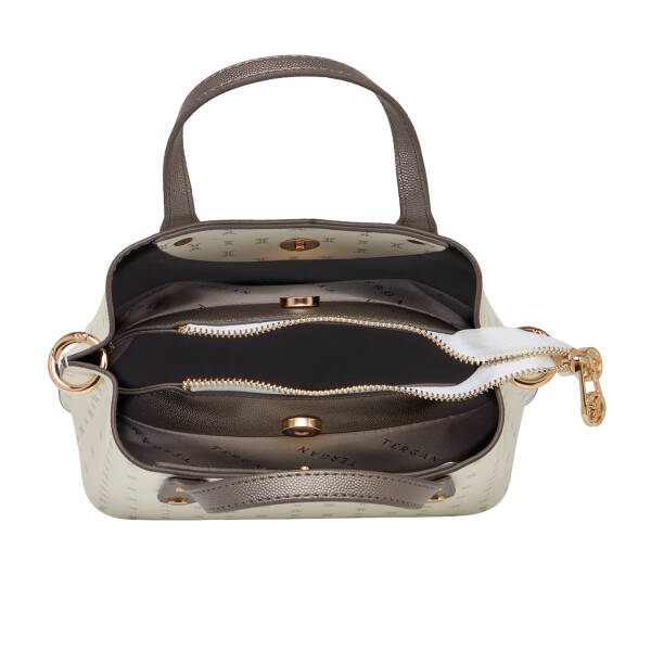 Beyaz Print Kadın Çapraz Askılı Çanta - S1WPR0000806-U1A - 4