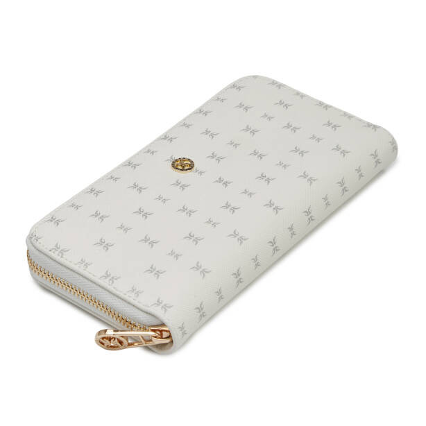 Beyaz Print Kadın Cüzdan - S1CB00055823-U1A 