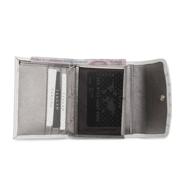 Beyaz Print Kadın Cüzdan - S1CB00055824-U1A - Tergan