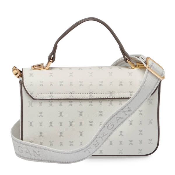 Beyaz Print Kadın El Çantası - S26Y1PR09154-U1A - 3