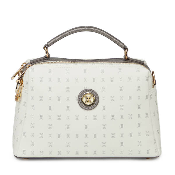 Beyaz Print Kadın El Çantası - S26Y1PR09182-U1A - 1