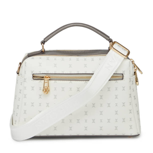 Beyaz Print Kadın El Çantası - S26Y1PR09182-U1A - 3