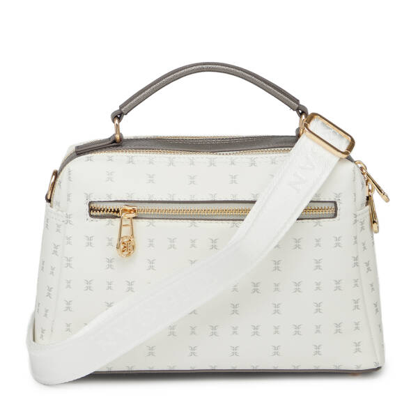 Beyaz Print Kadın El Çantası - S26Y1PR09182-U1A - 3