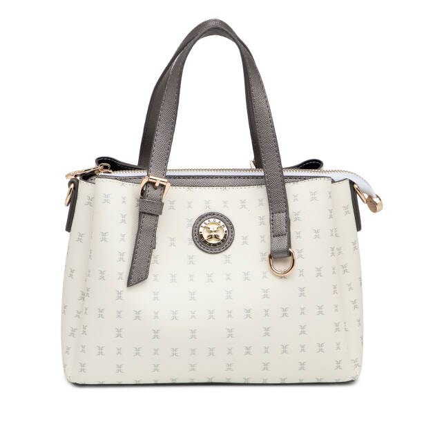 Beyaz Print Kadın Omuz Çantası - S1WPR0000808-U1A 