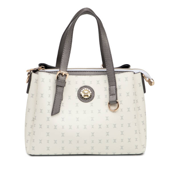 Beyaz Print Kadın Omuz Çantası - S1WPR0000808-U1A - 1