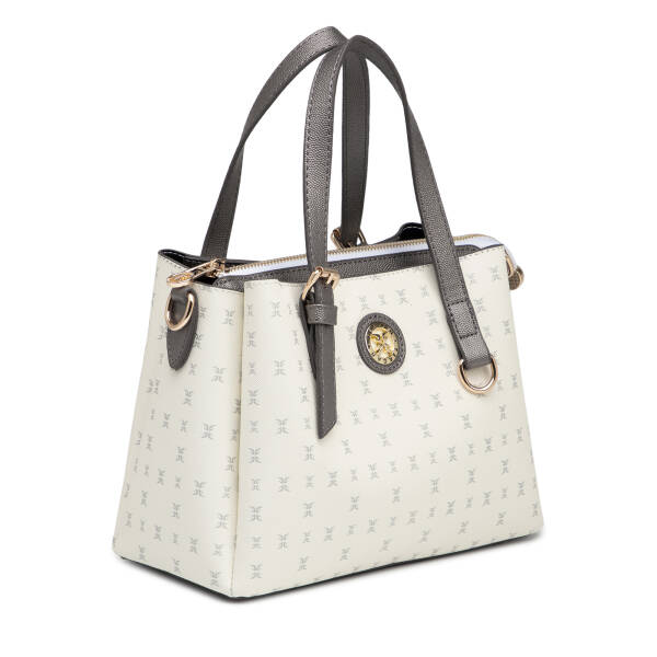 Beyaz Print Kadın Omuz Çantası - S1WPR0000808-U1A - 2