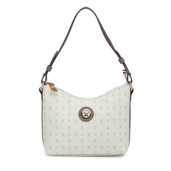 Beyaz Print Kadın Omuz Çantası - S26Y1PR09197-U1A - 1