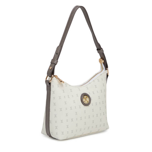 Beyaz Print Kadın Omuz Çantası - S26Y1PR09197-U1A - 2