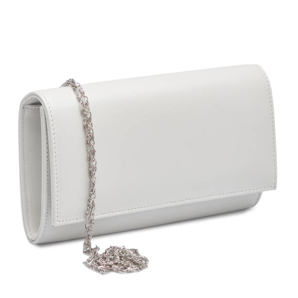 Beyaz Tekstil Kadın Abiye Çanta - S26Y1AB79525-Q3Y - Tergan