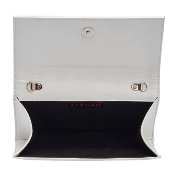 Beyaz Tekstil Kadın Abiye Çanta - S26Y1AB79525-Q3Y - 4